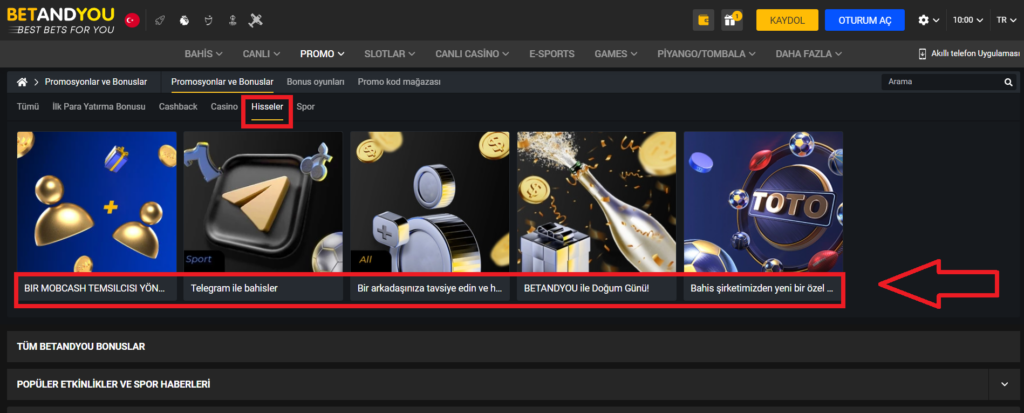 Diğer Bonuslar ve Promosyonlar
